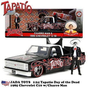^peBI ~jJ[ 1/24 1985 V{[ C10 sbNAbv gbN ^peBI} tBMAt JADA TOYS TAPATIO Day of the Dead 1985 Chevrolet C10 w/Tapatio Charro Man _CLXgJ[ AgC A 