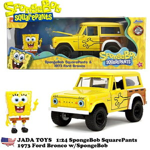 �X�|���W�{�u �~�j�J�[ 1/24 �t�H�[�h �u�����R �X�|���W�{�u �t�B�M���A�t���@JADA TOYS SpongeBob SquarePants 1973 Ford Bronco w/SpongeBob �A���g�C �_�C�L���X�g�J�[ �A���� �� �R���N�V���� �L�����N�^�[