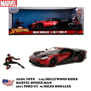 XpC_[} ~jJ[ 1/24 2017 tH[h GT  AeBbgXpC_[} }[x XpC_[} tBMAt JADATOYS MARVEL SPIDER-MAN & 2017 FORD GT LN^[ Ax`[Y A
