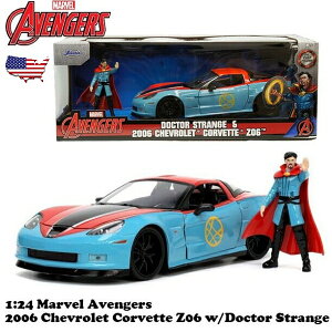 hN^[XgW ~jJ[ 1/24 }[x AxW[Y tBMA t _CLXgJ[ MARVEL AVENGERS 2006 CHEVROLET CORVETTE Z06 w/DOCTOR STRANGE Dr.XgW ~jJ[ V{[ Rxbg A