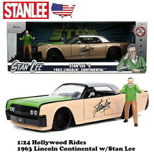 ~jJ[ 1/24 X^[ tBMA t JADA TOYS 1/24 MARVEL 1963 LINCOLN CONTINENTAL w/ STAN LEE }[x ObY f Zbg   A  AgC _CLXgJ[ AJG A
