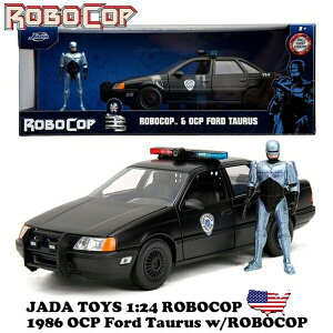 {Rbv ~jJ[ {Rbv tBMA t JADATOYS 1/24 ROBOCOP 1986 OCP FORD TAURUS w/ ROBOCOP _CLXgJ[   f ObY tH[h A  ~jJ[Zbg J AgC 