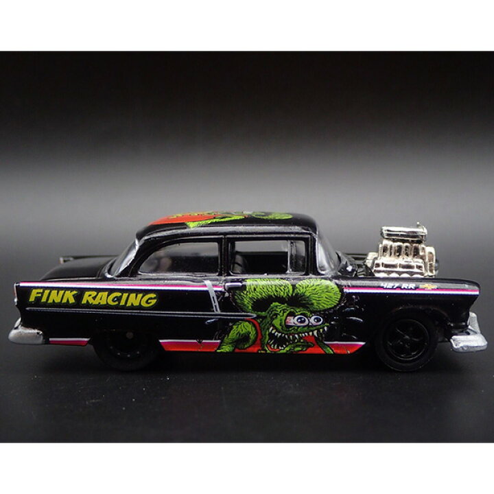 楽天市場】ラットフィンク ミニカー 1/64 アメ車 シボレー 1955 Chevy 