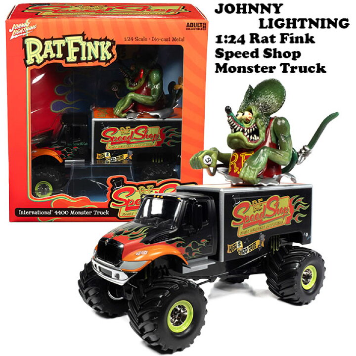 楽天市場】ラットフィンク ミニカー 1/24 トラック JOHNNY LIGHTNING 