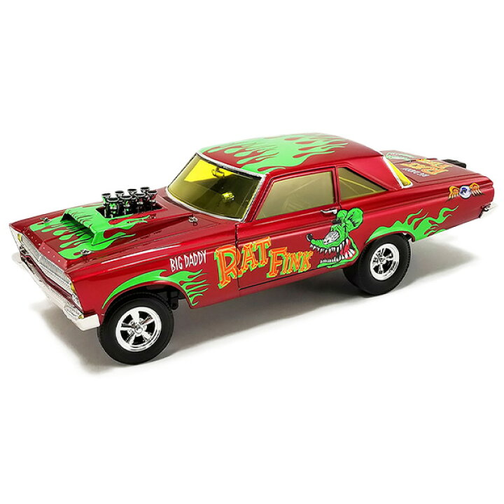 楽天市場】ラットフィンク ミニカー 1/18 プリムス アメ車 ACME 1:18 