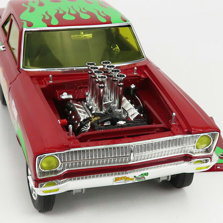 楽天市場】ラットフィンク ミニカー 1/18 プリムス アメ車 ACME 1:18  