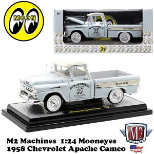 [ACY ~jJ[ 1/24 V{[ Apb` A M2 MACHINES 1:24 MOON EQUIPPED 1958 Chevrolet Apache Cameo  _CLXgJ[  AgC _CLXg ~jJ[ AJG AJG 