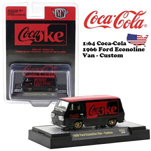 �R�J�R�[�� �~�j�J�[ 1/64 �t�H�[�h �o�� �A���� ���� M2 MACHINES 1:64 COCA-COLA 1966 Ford Econoline Van Custom �O�b�Y �� �_�C�L���X�g�J�[ �A���g�C �R���N�V���� �A�����J���G�� �A�����J�G��