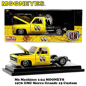 ���[���A�C�Y �~�j�J�[ 1/24 M2 MACHINES 1:24 MOONEYES 1976 GMC Sierra Grande 15 Custom �_�C�L���X�g �~�j�J�[ �A���� �� �������� �g���b�N �A�����J���G�� �A�����J�G��