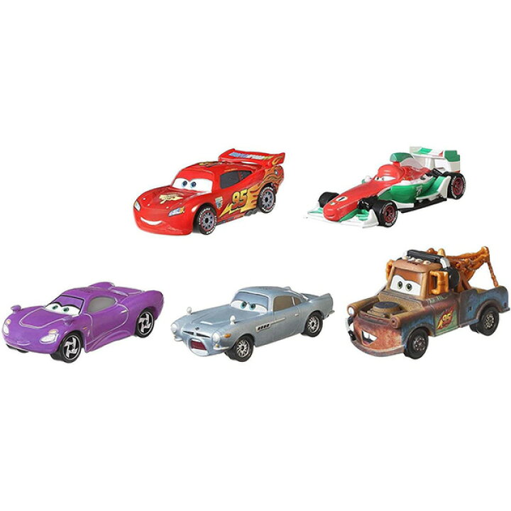 楽天市場】マテル カーズ おもちゃ カーズ2 輸入品 1/55 ミニカー5台 