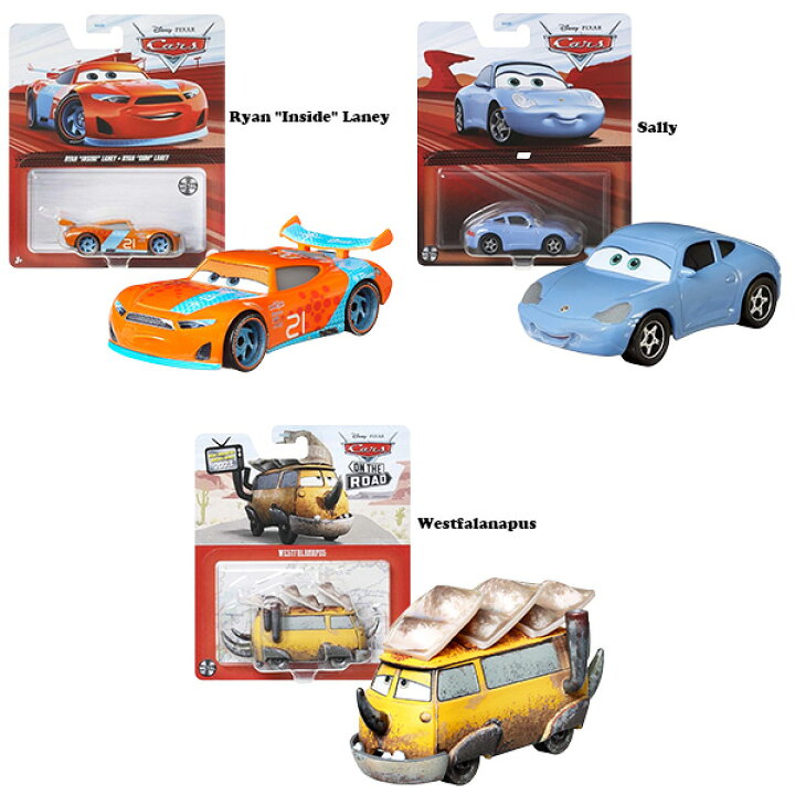 楽天市場】カーズ おもちゃ マテル 1/55 ミニカー24台 アソートセット 