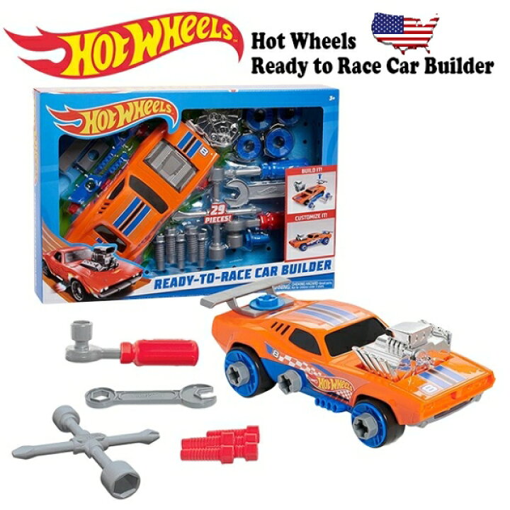 楽天市場】ホットウィール カービルダー プレイセット ミニカー 車 