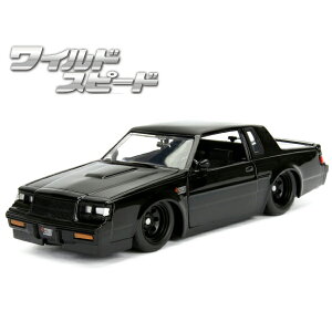 ワイルドスピード ミニカー 1/24 ダイキャストカーJADATOYS ビュイック グランドナショナル DOM'S BUICK GRAND NATIONAL 黒 アメ車 車 旧車 アメトイ ワイスピ jada アメリカン雑貨 アメリカ雑貨 通販 ダ