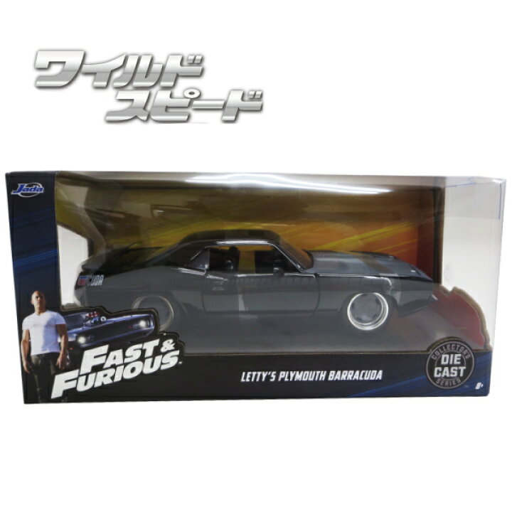 楽天市場】ワイルドスピード ミニカー 1/24 ダイキャストカー プリムス  
