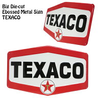 ブリキ看板 大型 アメリカン 看板 オイル ガレージ TEXACO BIG サインボード サインプレート ブリキプレ…