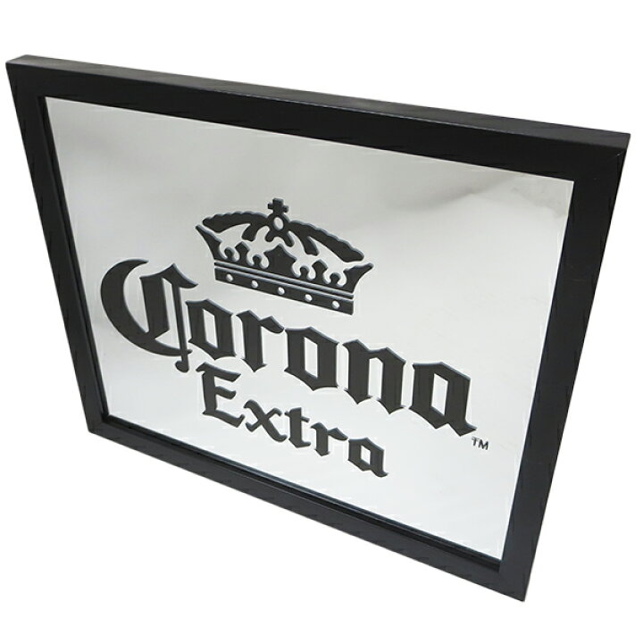 楽天市場】コロナビール パブミラー CORONA EXTRA 木枠付き 送料無料 