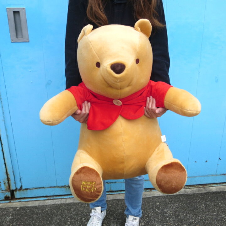 楽天市場】Disney ディズニー くまのプーさん ぬいぐるみ 特大 H65cm 