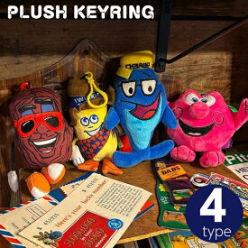 アドバタイジング キャラクター ぬいぐるみ キーホルダー プラッシュキーリング ぬいぐるみキーホルダー 可愛い カバン アクセサリー かわいい アメリカン雑貨 アメリカ雑貨