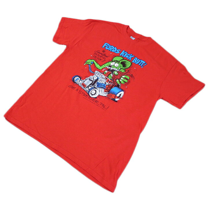 楽天市場】ラットフィンク Tシャツ FORDS KICK BUTT メンズ 半袖 t 