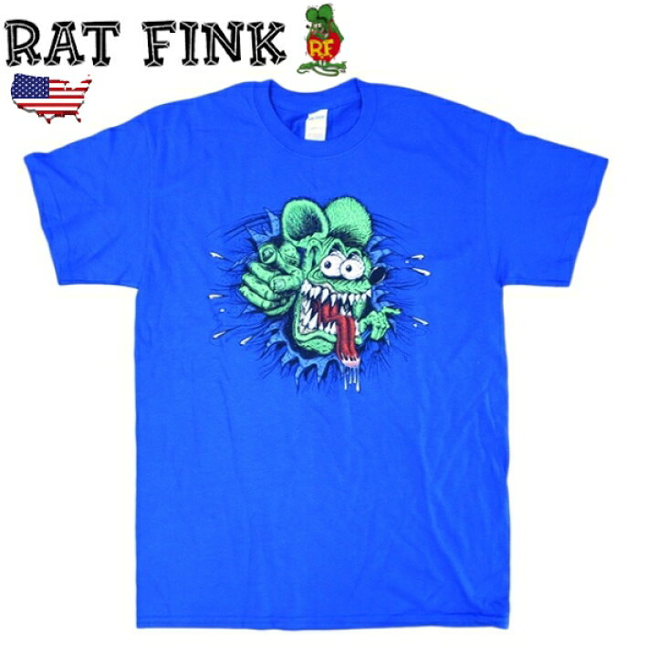 楽天市場】ラットフィンク Tシャツ RAT FINK BURST メンズ 半袖 t 