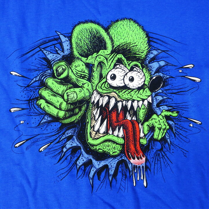 楽天市場】ラットフィンク Tシャツ RAT FINK BURST メンズ 半袖 t 