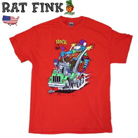 ラットフィンク Tシャツ CHILE PEPPER メンズ 半袖 tシャツ アメカジ 大きいサイズ M L XL 綿100 RAT FINK アメキャラ カジュアル 30代 40代 50代 60代 男性 ゆったり 送料無料 アメリカン雑貨 アメリカ雑貨