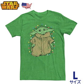 Tシャツ スターウォーズ メンズ 半袖 tシャツ アメカジ アメリカンサイズ L グリーン 緑 大きいサイズ コットン 綿 100% カジュアル 10代 20代 30代 40代 50代 男性 ゆったり 送料無料 アメリカン雑貨 アメリカ雑貨 キャラクター