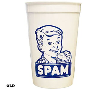 SPAM �X�p�� �v���X�`�b�N �R�b�v 16oz 470ml �S2�F �z���C�g �u���[ �R�b�v ����Ȃ� �^���u���[ ���킢�� �A�����J�G�� �A�����J���G�� �A���G��