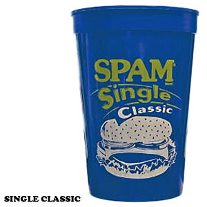 SPAM �X�p�� �v���X�`�b�N �R�b�v 16oz 470ml �S2�F �z���C�g �u���[ �R�b�v ����Ȃ� �^���u���[ ���킢�� �A�����J�G�� �A�����J���G�� �A���G��