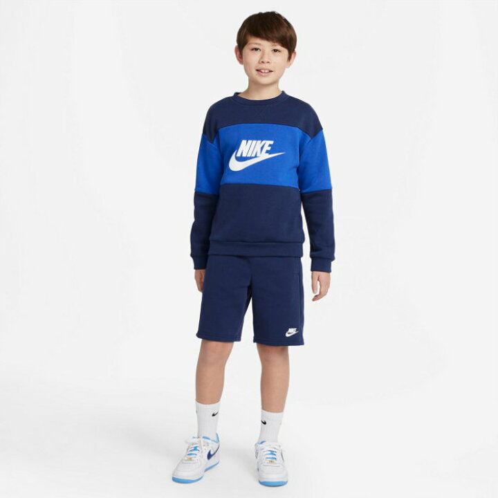 楽天市場】ナイキ ジュニア 上下セット(トレーナー ハーフパンツ 長袖 
