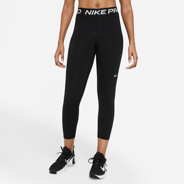 ナイキ レディース タイツ (スパッツ インナー 運動 スポーツウェア トレーニングウェア ジム フィットネス クロップ ランニング 3/4 NIKE あす楽) CZ9805-013 ファンスポーツ NIKE スパッツ 運動 スポーツ フィットネス グレー Sサイズ