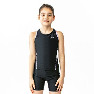 クーポン配布中『お買い物マラソンは20時〜P2倍』 ナイキ ガールズ 水着 (セパレーツ スクール水着 プール 女の子 セパレート 水泳 小学生 小学校 NIKE 即日発送) 1991063-012