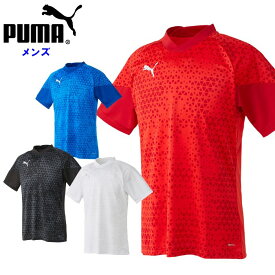 プーマ メンズ Tシャツ (サッカー フットサル 男性 半袖 運動 ランニング スポーツウェア トレーニングウェア ゲームシャツ ジム PUMA) 658678