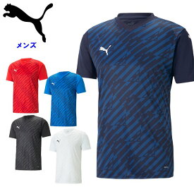 プーマ メンズ サッカー ゲームシャツ (フットサル 試合 ユニフォーム 半袖 Tシャツ 運動 スポーツウェア トレーニングウェア PUMA) 705758