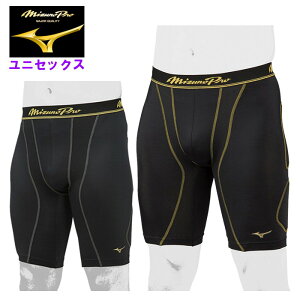 ミズノプロ メンズ スライディングパンツ (レディース 男女兼用 ユニセックス インナー 野球 ソフトボール トレーニングウェア スラパン タイツ スパッツ mizuno pro) 12JBAP11