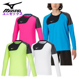 ミズノ メンズ Tシャツ (レディース 男女兼用 長袖 スポーツウェア トレーニングウェア ランニング ジョギング ジム mizuno) 32MAA140