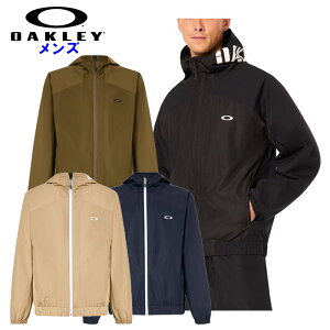 オークリー メンズ ウインドジャケット (アウター フーディ フード 長袖 カジュアル 運動 スポーツウェア トレーニングウェア OAKLEY 即日発送) FOA405787