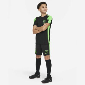 ナイキ ジュニア サッカーウェア 上下セット (クリスティアーノ・ロナウド 半袖 Tシャツ ハーフパンツ キッズ フットサル 小学生 子ども用 運動 スポーツ トレーニング CR7 NIKE あす楽) FN8427-FN8436(010-010)