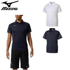 ミズノ(mizuno)ポロシャツ(メンズ レディース シャツ 半袖 Tシャツ 陸上 トレーニングウェア カジュアル 運動 スポーツ)32MA9176