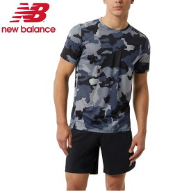 ニューバランス メンズ ランニングセットアップ (Tシャツ ショートパンツ ランニングパンツ 上下セット 7インチ New Balance あす楽) MT23223-MS23232