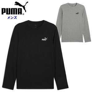 クーポン配布中『お買い物マラソンは20時〜P2倍』プーマ メンズ 長袖Tシャツ (スポーツウェア トレーニングウェア ジョギング ウォーキング インナー ジム ブラック グレー PUMA 即日発送) 6875