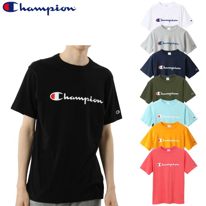 楽天市場 チャンピオン Champion メンズ Tシャツ トップス 半袖 シャツ レディース ユニセックス カジュアル 普段着 定番 運動 スポーツ トレーニングウェア C3 P302 ファンスポーツ