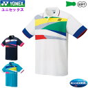 ヨネックス メンズ ゲームシャツ (ポロシャツ 半袖 レディース 男女兼用 バドミントン テニス ソフトテニス YONEX 即日発送) 10318