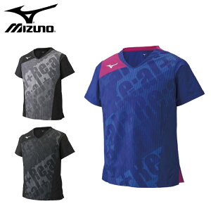 ミズノ バレーボール 半袖ピステシャツ (メンズ レディース ユニセックス 練習着 トレーニング プラシャツ 部活 練習 mizuno 即日発送) V2ME9001