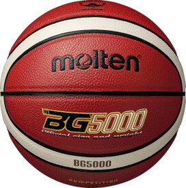 モルテン(Molten) バスケットボール 5号球 BG5000 (検定球 小学校 小学生用 ミニバス) B5G5000
