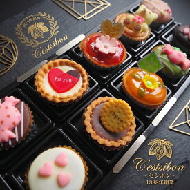 セシボン-C'estsibon-プチケーキ10個入 夏ギフ お中元 七夕 夏ギフト 敬老の日 ご挨拶 お菓子 洋菓子 お取り寄せ 詰め合わせ マイクロケーキ スイーツ ギフト プレゼント タルト プチフール お祝い お返し 内祝い 出産祝い 誕生日 ケーキ あす楽 最強翌日配送 送料無料