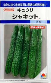 【タキイ種苗】シャキットキュウリ　15粒