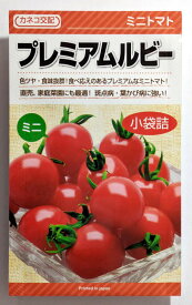 【カネコ種苗】プレミアムルビーミニトマト　11粒