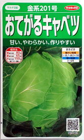 【サカタのタネ】金系201号キャベツ　小袋