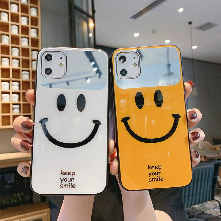 新品 Iphone 13pro Maxニコちゃんsmile可愛いカラフル クリア Smileforvision Com